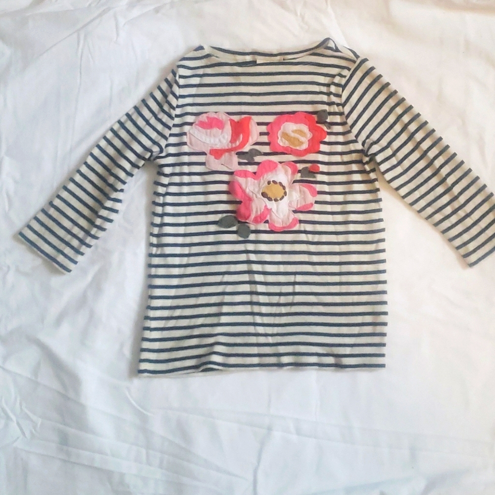 Set of 2 striped shirts w/patches